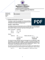 Calculating Interest Rates