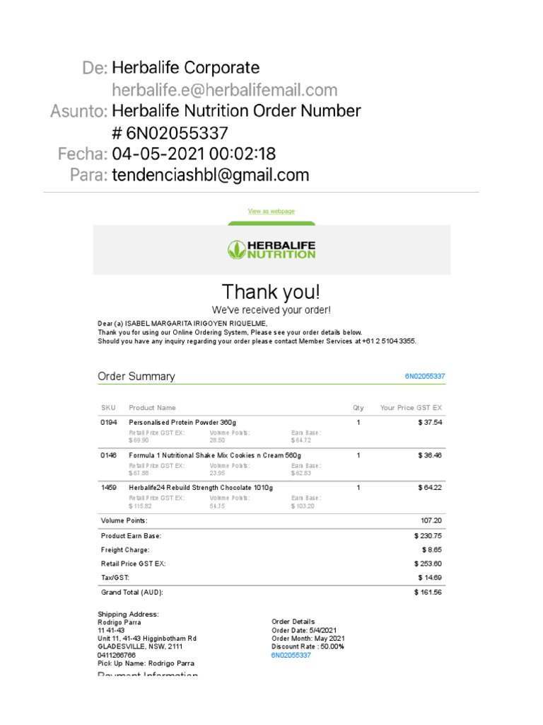 Herbalife Nutrition PDF Economies Taxes