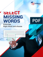 Select Missing Word_ Understanding the Context and Find Which Word Bets Fits in It