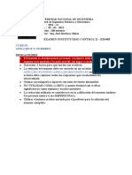 Examen Sustitutorio Control II EE648P 2021-II