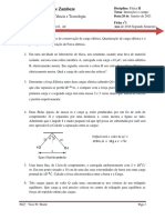 Física II - Interações e campo elétrico: conservação de carga, quantização e força