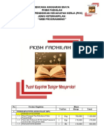 Rencana Anggaran Biaya Keterampilan Web Programing PKBM Fadhilah