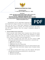 Pengumuman Gubernur Tentang Hasil Seleksi Kompetensi Dasar (Skd) Cpns Dan Seleksi Kompetensi Pppk Nonguru Pemerintah Provinsi Kalimantan Utara Ta 2021.