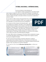 Resumen de fútbol nacional e internacional