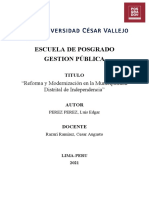 REFORMA Y MODERNIZACION EN LA MUNICIPALIDAD DE INDEPENDENCIA - Luis Edgar Perez Perez