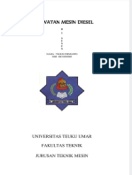 makalah perawatan mesin diesel