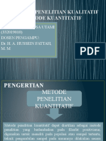 Penelitian Kualitatif Dan Penelitian Kuantitatif