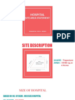 Hospital Site Area Statement