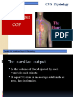 Cardiac Output COP: CVS Physiology