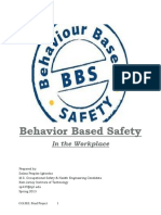 Behavior Based Safety in The Workplace