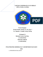 Konsep Asuhan Keperawatan Sehat Jiwa Pada Lansia