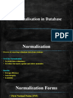 Database Normalisation Explained