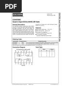 CD4070BC Quad 2-Input EXCLUSIVE-OR Gate: General Description Features