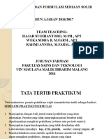 Asistensi Praktikum Solid