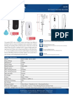 RWH-1388B - RWH-1388W - Product Spec Sheet