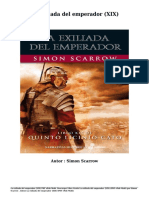 Descargar Libro Gratis La Exiliada Del Emperador (XIX) (PDF EPub Mobi) Por Simon Scarrow