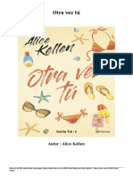 Descargar Libro Gratis Otra Vez Tú (PDF EPub Mobi) Por Alice Kellen