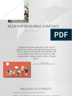 Religion in Global Conflict Final Slides