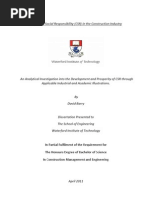 Download CSR in the Construction Industry by David Barry SN55130511 doc pdf