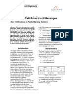 Display Cell Broadcast Messages Based on 3GPP Specifications