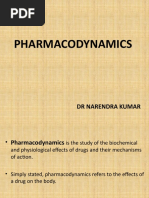 Pharmacodynamics: DR Narendra Kumar