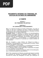 20091123 Regimento Interno Do Tj Atualizado
