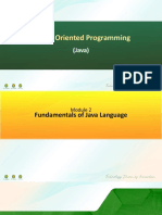 Module 2 Subtopic 1 Basic Structure of A Java Program