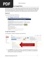 Introduction To Google Drive