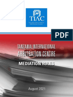 TIAC Mediation Rules, 2021