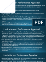 Limitations of Performance Appraisals: Time-Consuming, Lack Reliability