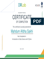 Certificate Dqlabintp1dwhocj