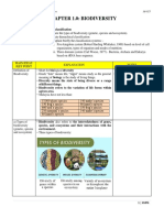 Chapter 1.0: Biodiversity: of Different Things. A Given Area