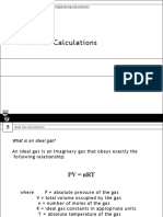 Ideal Gas Calculations: Introduction To Chemical Engineering Calculations