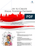 How To Create Halal Tourism Package