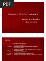 Aula 1 - Estatistica Basica