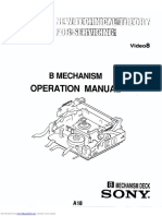 Operation Manual: B Mechanism