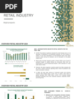 Retail Industry: Bright Prospects