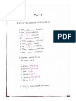 1. Write the Correct Full Form of Be
