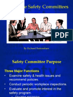 Effective Safety Committees: by Richard Buttenshaw