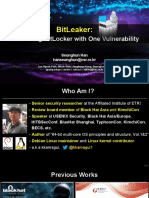 BitLeaker: Subverting BitLocker with One Vulnerability