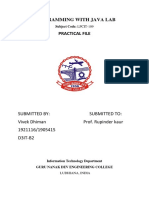Java Lab PDF