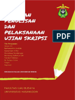 Pedoman Penulisan Skripsi Dan Pelaksanaan Ujian Skripsi