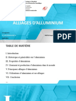 Alliages Daluminium