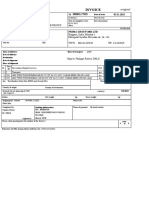 LED lighting invoice for France Vision Energie