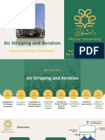 Advanced Water Treatment: Air Stripping and Aeration