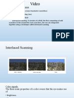 Video: Broadcast Television NTSC (Pal (Scanning Sequence