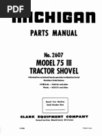 Parts Manual: Clark Equipment Company