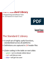 The C Standard Library: C Programming and Software Tools