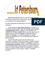 Proiect Sankt Peretrsburg