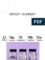 Group 1 Element